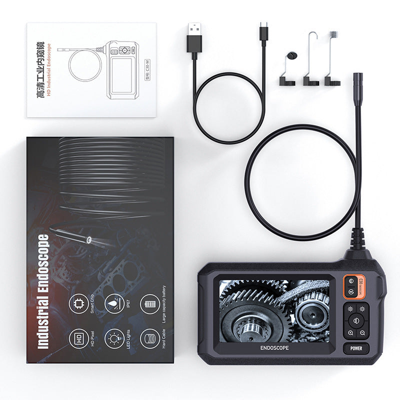 HD Car Repair Detector With Screen Pipeline Camera