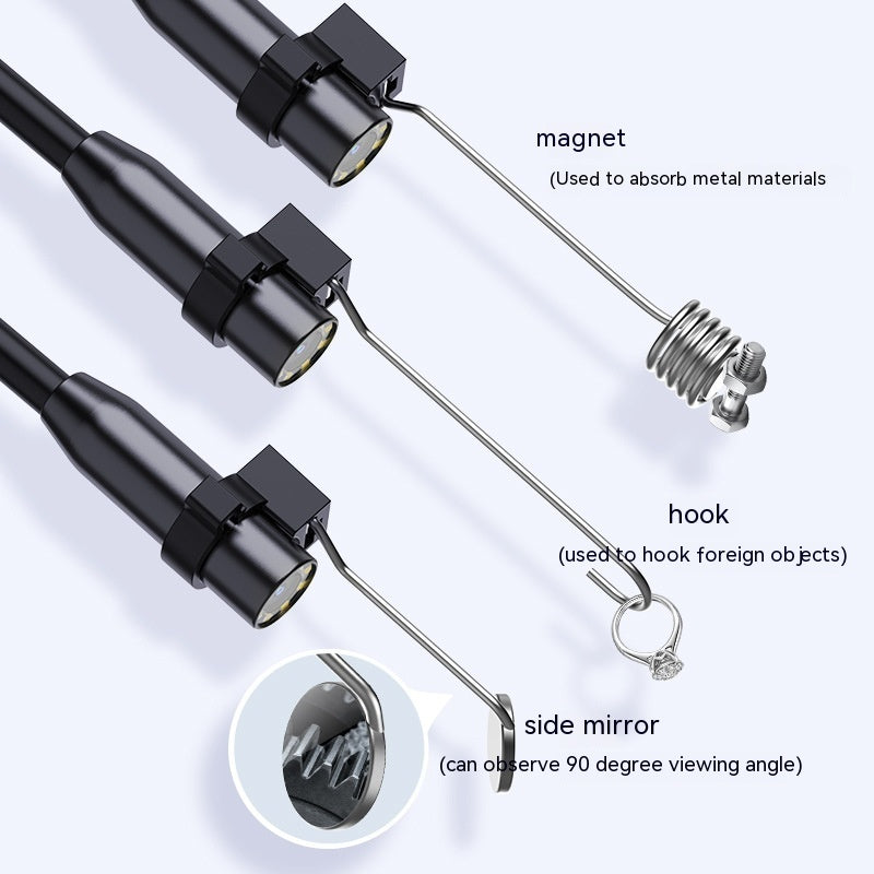 HD Car Repair Detector With Screen Pipeline Camera