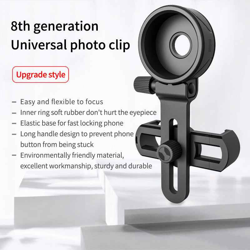 Telescope Mobile Phone Holder Camera Clip Telescope Universal