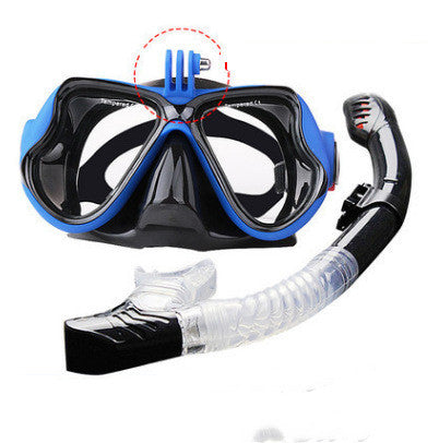 Adult anti-fog nose breathing diving goggles