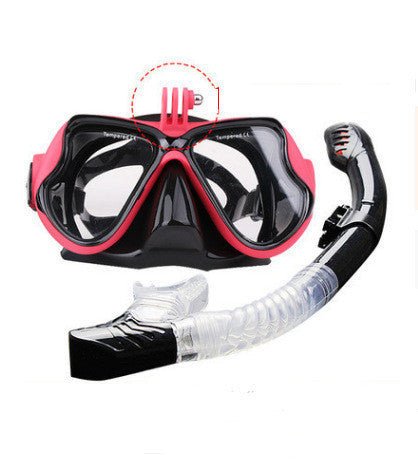 Adult anti-fog nose breathing diving goggles