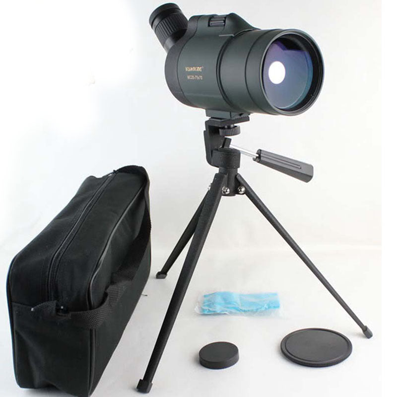 Telescope with 75x Zoom – Large 70mm Lens & BAK4 Prisms for Crystal-Clear Images (Includes Tripod & Case)