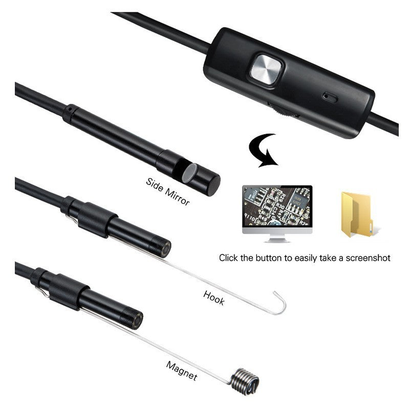 Waterproof Endoscope Camera for Smartphone or Computer