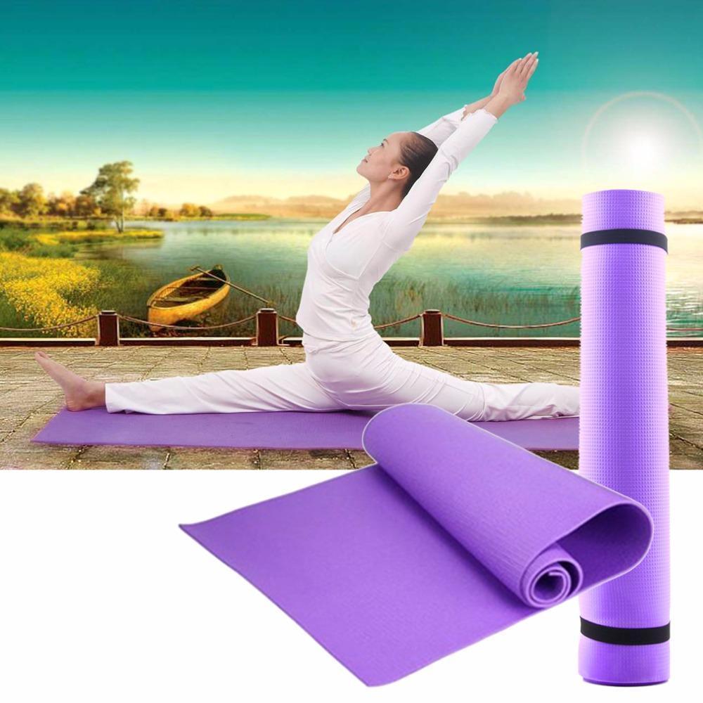 EVA Yoga Mat & Yogablock – Halkfri & Stötdämpande Träningsmatta