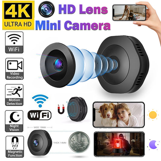Mini 1080P HD Kamera – Kabellose Überwachung mit IR-Nachtsicht &amp; App-Steuerung